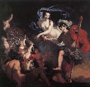 Venus Presenting Weapons to Aeneas unknow artist